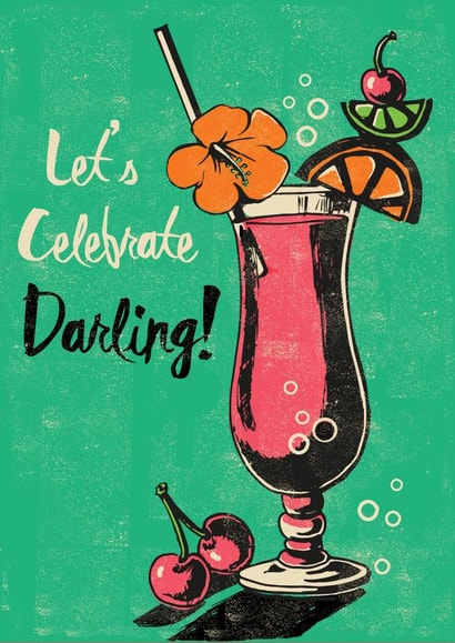 celebrate darling Birthday Card 2338 created by Rocket68