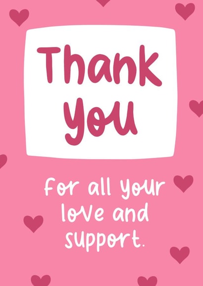 thank you thanks Thank You Card 16100 created by The_positiveway8
