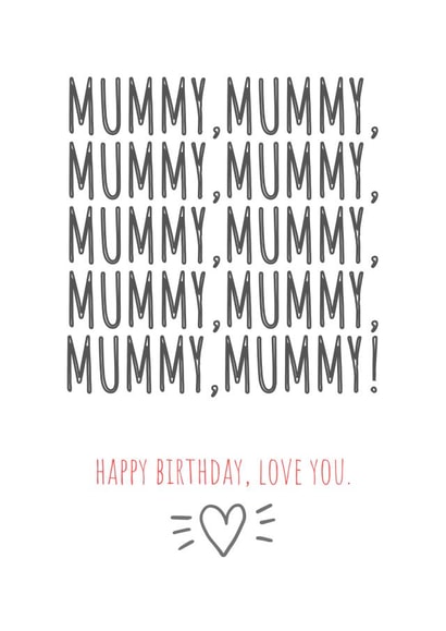 mum mummy Birthday Card 19551 created by KokoandDoo