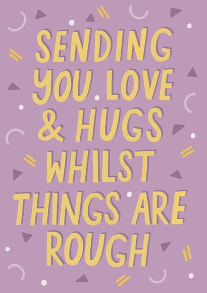 sending love Sympathy Card 18752 created by Wandering Studio Co.