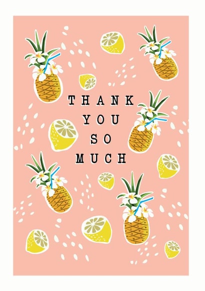 Thank you Thanks Thank You Card 19456 created by Leebee Designs
