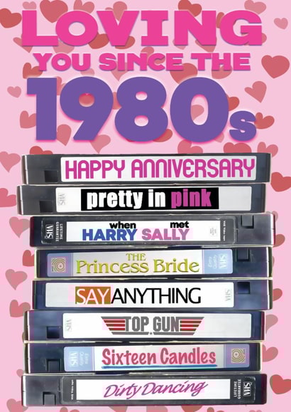 1980s 40 Anniversary Card 13081 created by ShortRound888