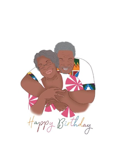 couple love Birthday Card 18454 created by Mikael Lovell