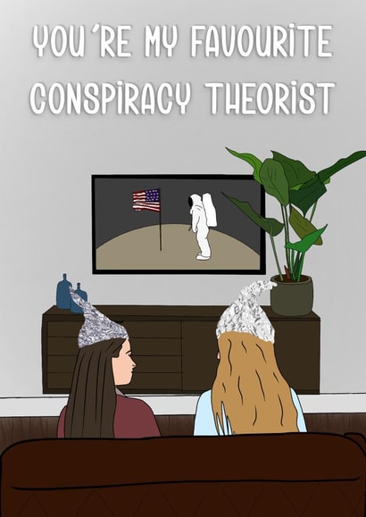 favourite conspiracy Birthday Card 12957 created by Pink + Pip
