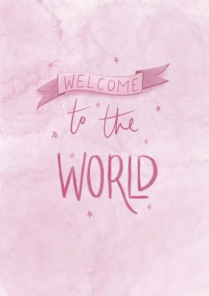 welcome to New Baby Card 2517 created by Designed by Zena