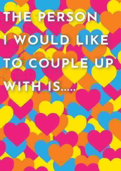 love island re couple Card 44033 created by Matt Stone Design