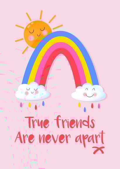 true friends Love & Friendship Card 19943 created by Sienna & Eva x Little Cat Creates