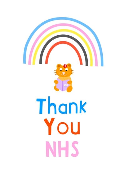 thank you Thank You Card 19948 created by Malik x Zoe Spry