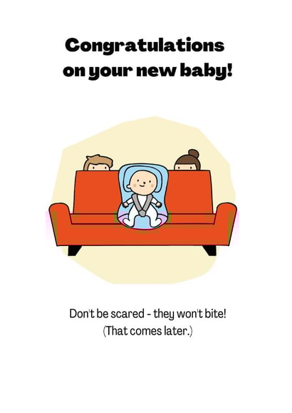 baby congratulations New Baby Card 18371 created by Kim&Tonic