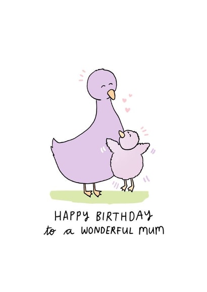 wonderful mum Birthday Card 18632 created by Jessica Woodhouse