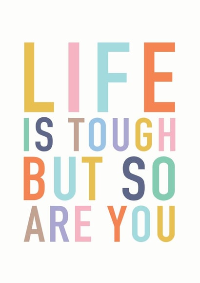 life is Just because Card 10645 created by Studio 9