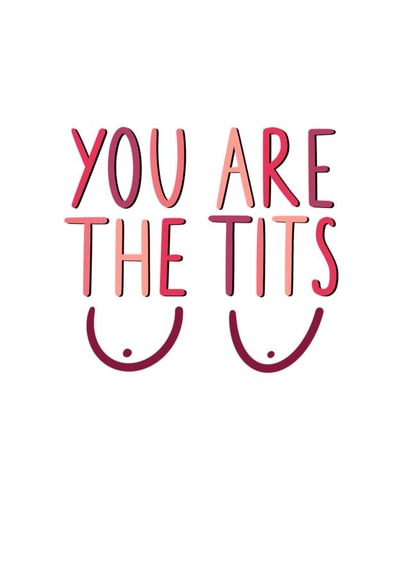 you are Thank You Card 18729 created by The Pretty Funny Co.