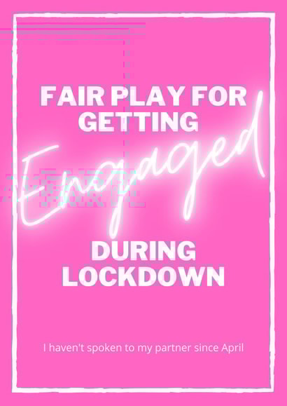 engagement engaged Card 42469 created by Holland & Best