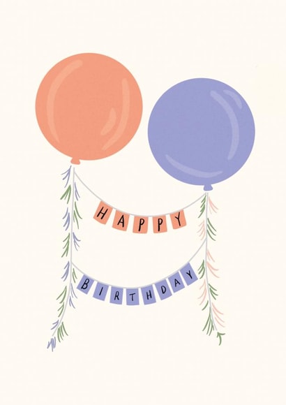 Cute - Colourful - Illustrated - Birthday Card created by Chelseah354