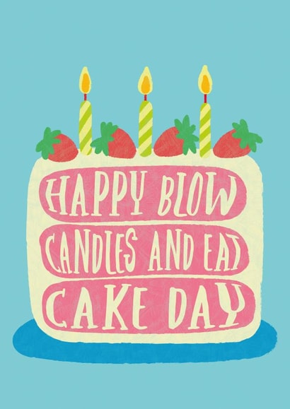 cake blow Birthday Card 18316 created by AneaCC
