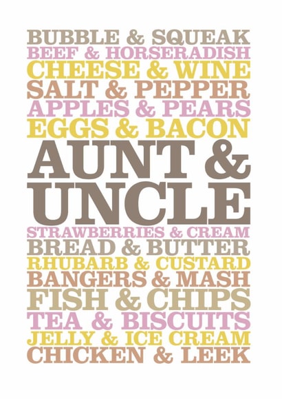 Aunt & Uncle adult Anniversary Card 13645 created by Rosie Robins