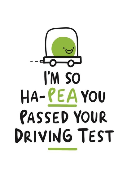 driving test Congratulations Card 4704 created by Conor Rawson