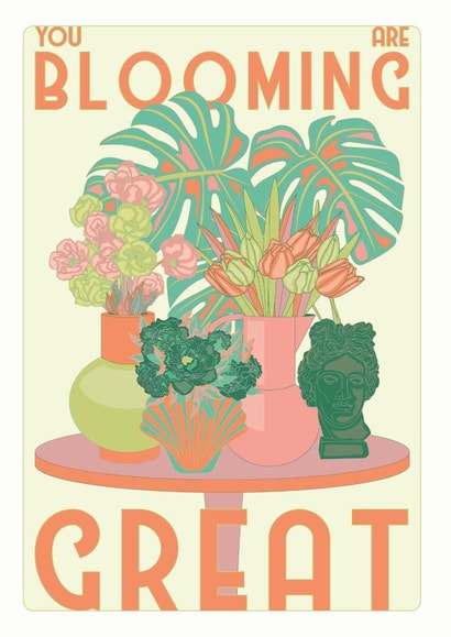 blooming great Congratulations Card 20041 created by OMG Kitty