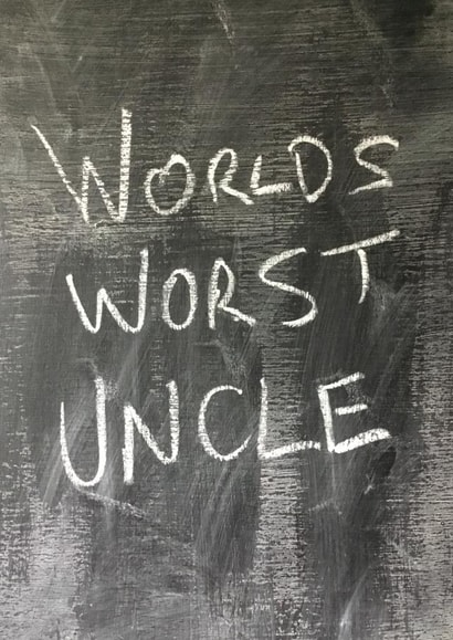 worlds worst Birthday Card 15118 created by Hot Balloon Art