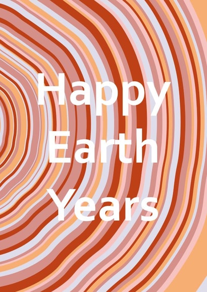 hippy nature Birthday Card 18746 created by Moving Mountains Designs