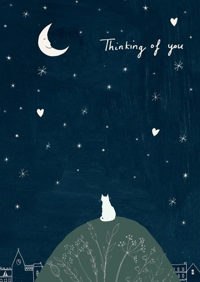 adult animal Thinking of you Card 2249 created by Just like Sophie