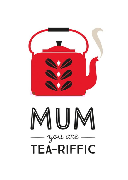 terrific tea Thank You Card 20034 created by Laura Danby