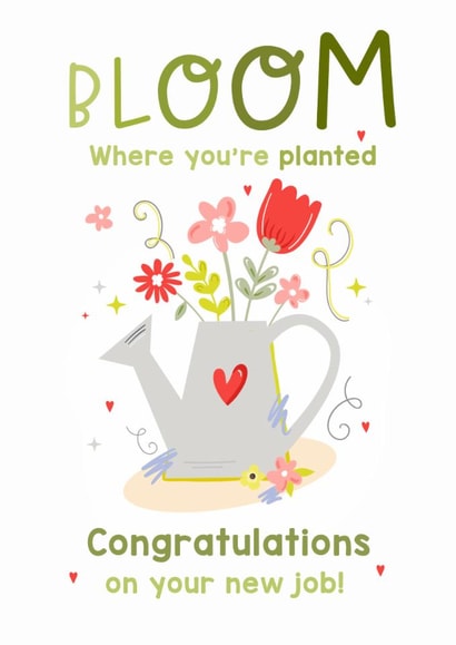 Bloom where you’re planted  created by Lucy Rose Party