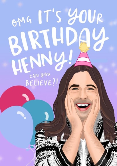 queer eye jonathan Birthday Card 4155 created by The Cake Thief