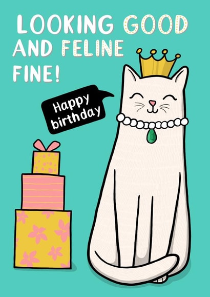 Looking good and Feline Fine created by Drawn to Cats