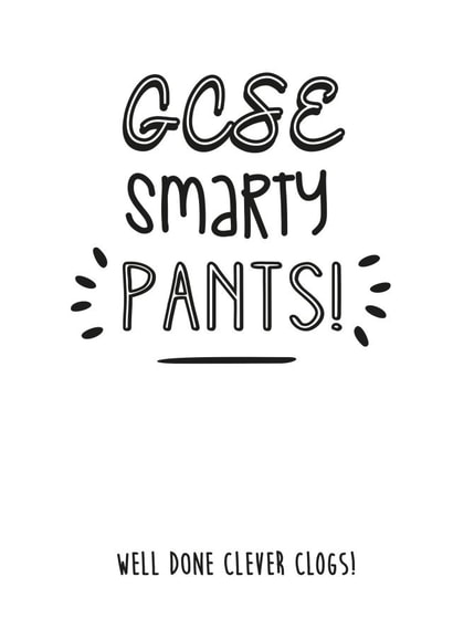 gcse smarty pants Congratulations Card 9702 created by Jodie Gaul & Co