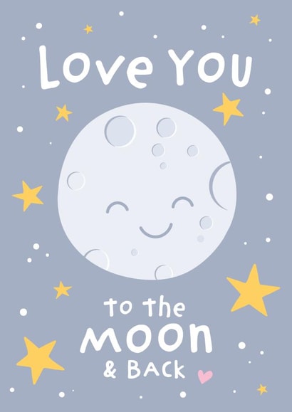 Love You To The Moon & Back created by Macie Dot Doodles