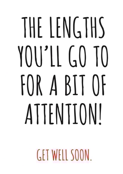 get well soon lengths Get Well Card 12254 created by Banter King