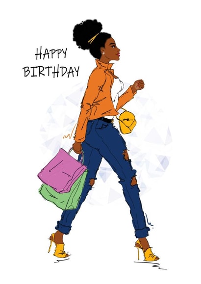 stylish bc Birthday Card 20059 created by Nicola Lespeare