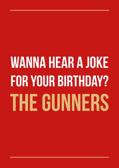 arsenal gunners Birthday Card 11700 created by Rishi