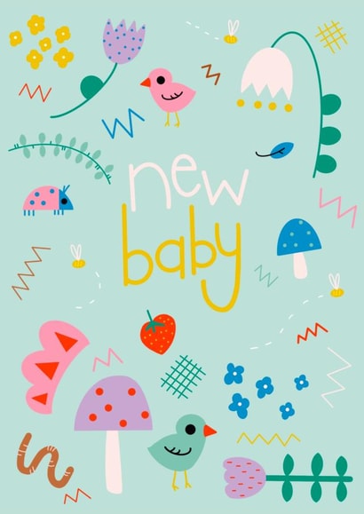 Spring Time New Baby created by Nelly's Treasures
