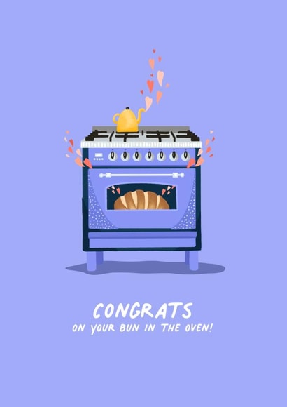 congrats congratulations Pregnancy Card 18163 created by Mare Marren