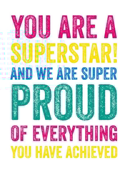 You are a superstar! And we are super proud of everything you have achieved created by Do You Punctuate?
