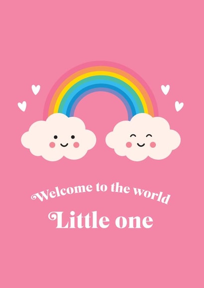 welcome to New Baby Card 12869 created by Blush & Blossom 