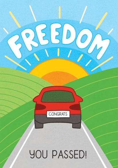 driving test congratulations Congratulations Card 17975 created by Bev O'Connor || @oconnordesign