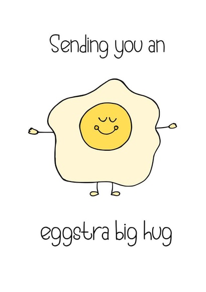 egg extra Love & Friendship Card 18166 created by Wild Housecat Designs