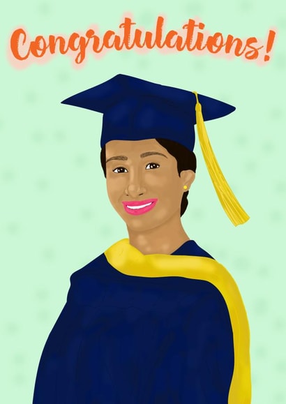graduate graduation Graduation Card 20190 created by Avila.Diana