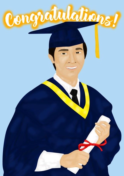 graduate graduation Graduation Card 20191 created by Avila.Diana