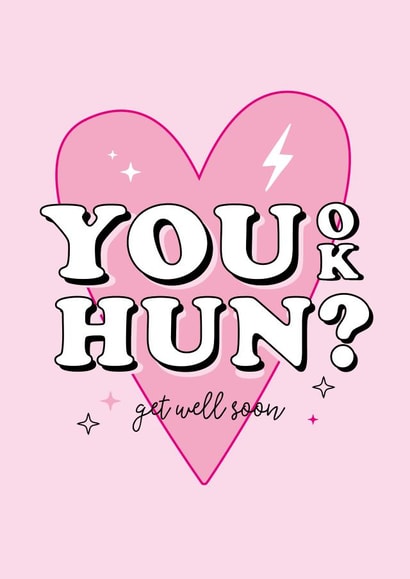 You ok hun? created by Lucy Rose Party