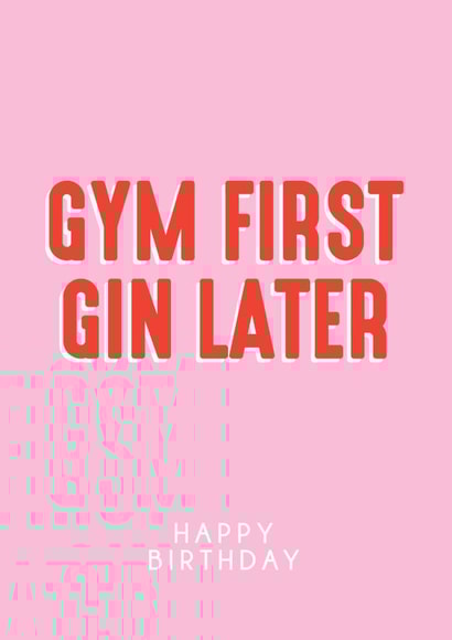 gym first Birthday Card 20026 created by Fierce Females Club