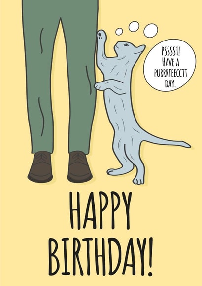 psst pur Birthday Card 18951 created by Nathan Cooper