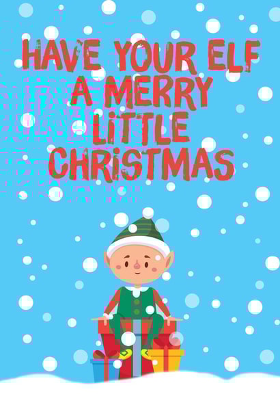 Female adult Christmas Card 42926 created by Prints With Personality