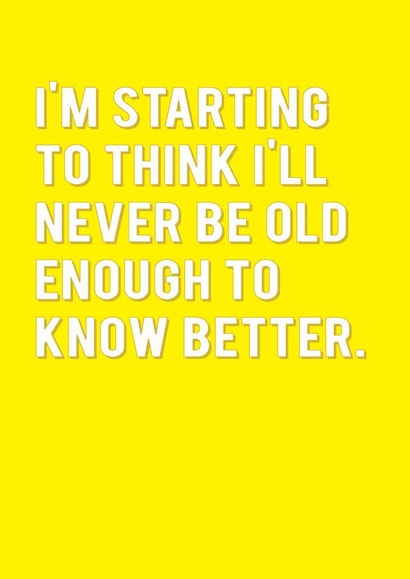 funny old Birthday Card 6713 created by Redback Cards