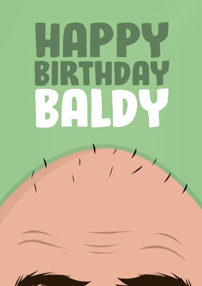 baldy adult Card 41381 created by James  Steer