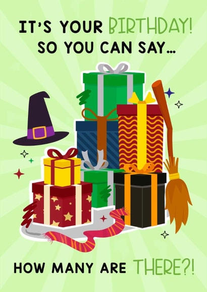 Wizard card  created by Lucy Rose Party