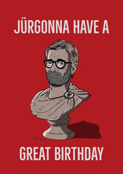 jurgen klopp Birthday Card 20085 created by Matty723